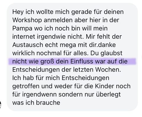 Nachricht einer Kundin oder Zahlungseingang