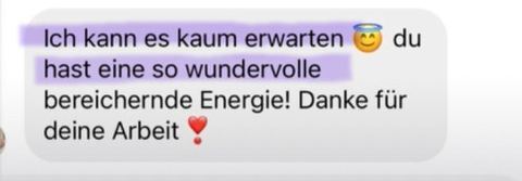Nachricht einer Kundin oder Zahlungseingang