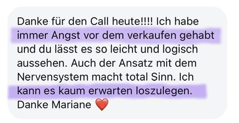 Nachricht einer Kundin oder Zahlungseingang
